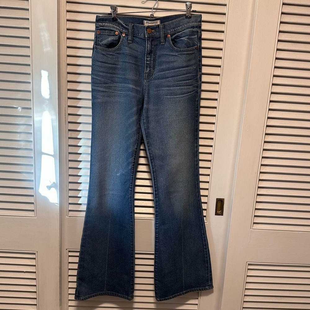 Madewell Women's Flare Jeans in Medium Blue Wash